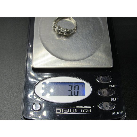 Size 7.5 Sterling Silver Cute Triple Turtle Animal Band Ring Vintage Statement - Picture 7 of 7